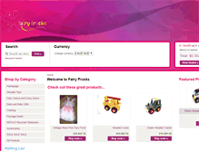 Tablet Screenshot of fairyfrocks.com.au